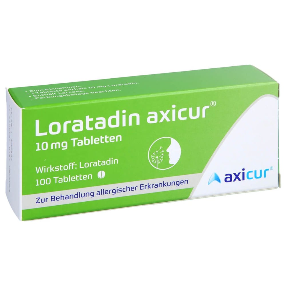 Loratadin axicur 10 mg