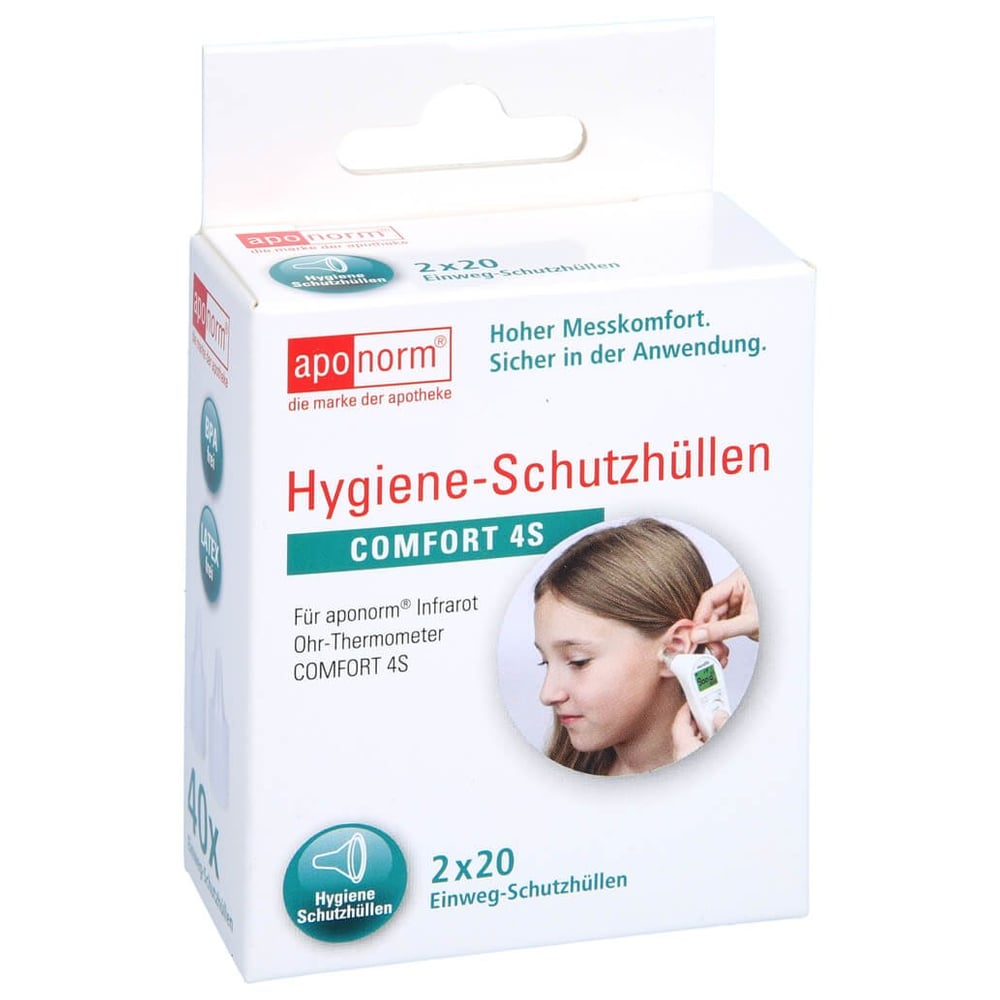 Aponorm Fieberthermometer Ohr Comfort Schutzhüllen