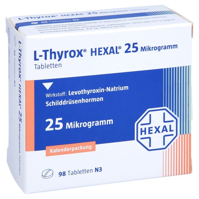 L-Thyrox HEXAL 25 Mikrogramm