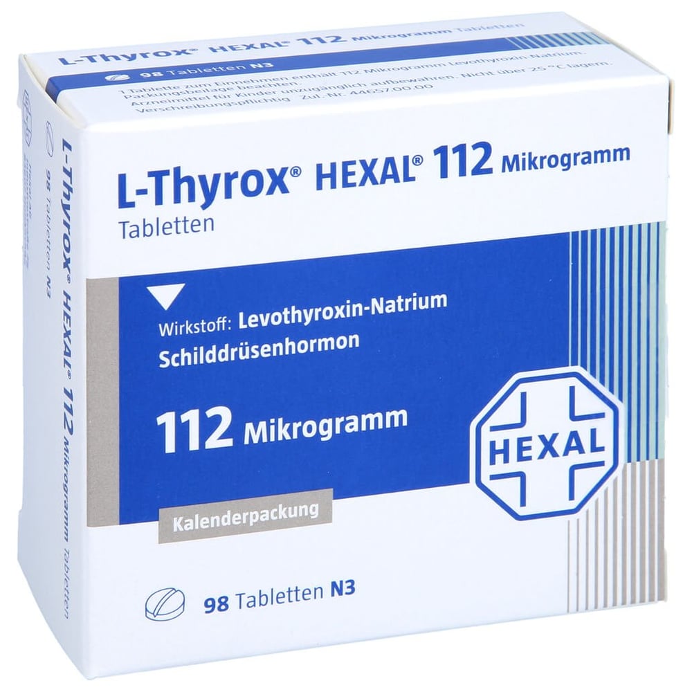 L-Thyrox HEXAL 112 Mikrogramm