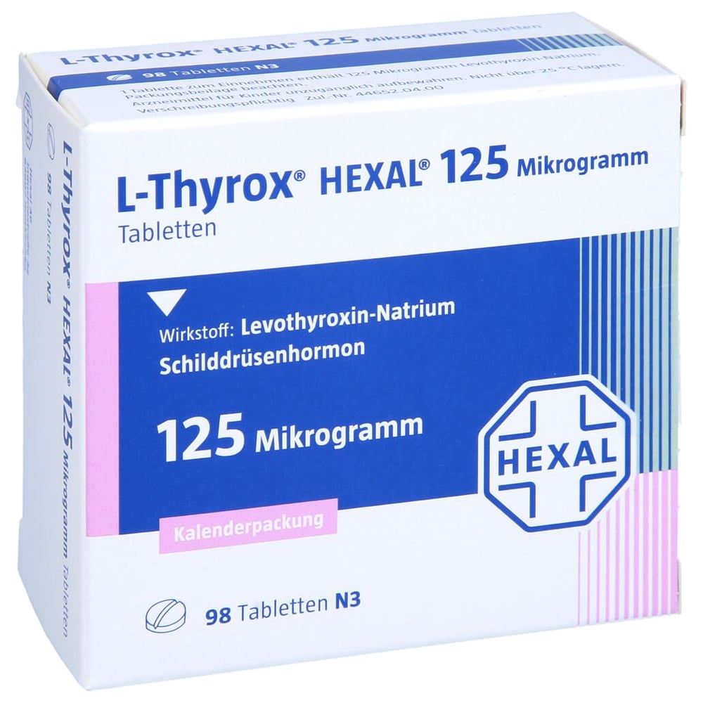 L-Thyrox HEXAL 125 Mikrogramm