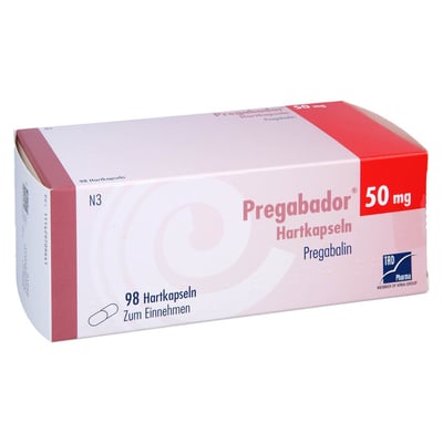 Pregabador 50 mg