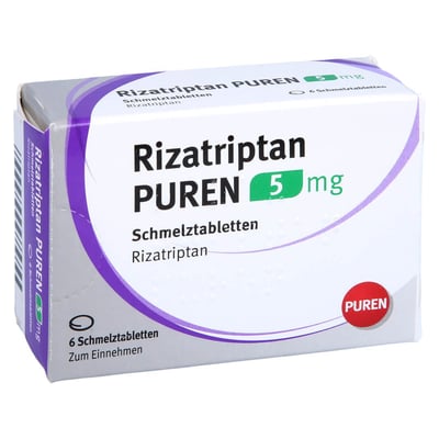 Rizatriptan PUREN 5 mg