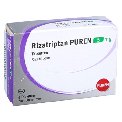 Rizatriptan PUREN 5 mg