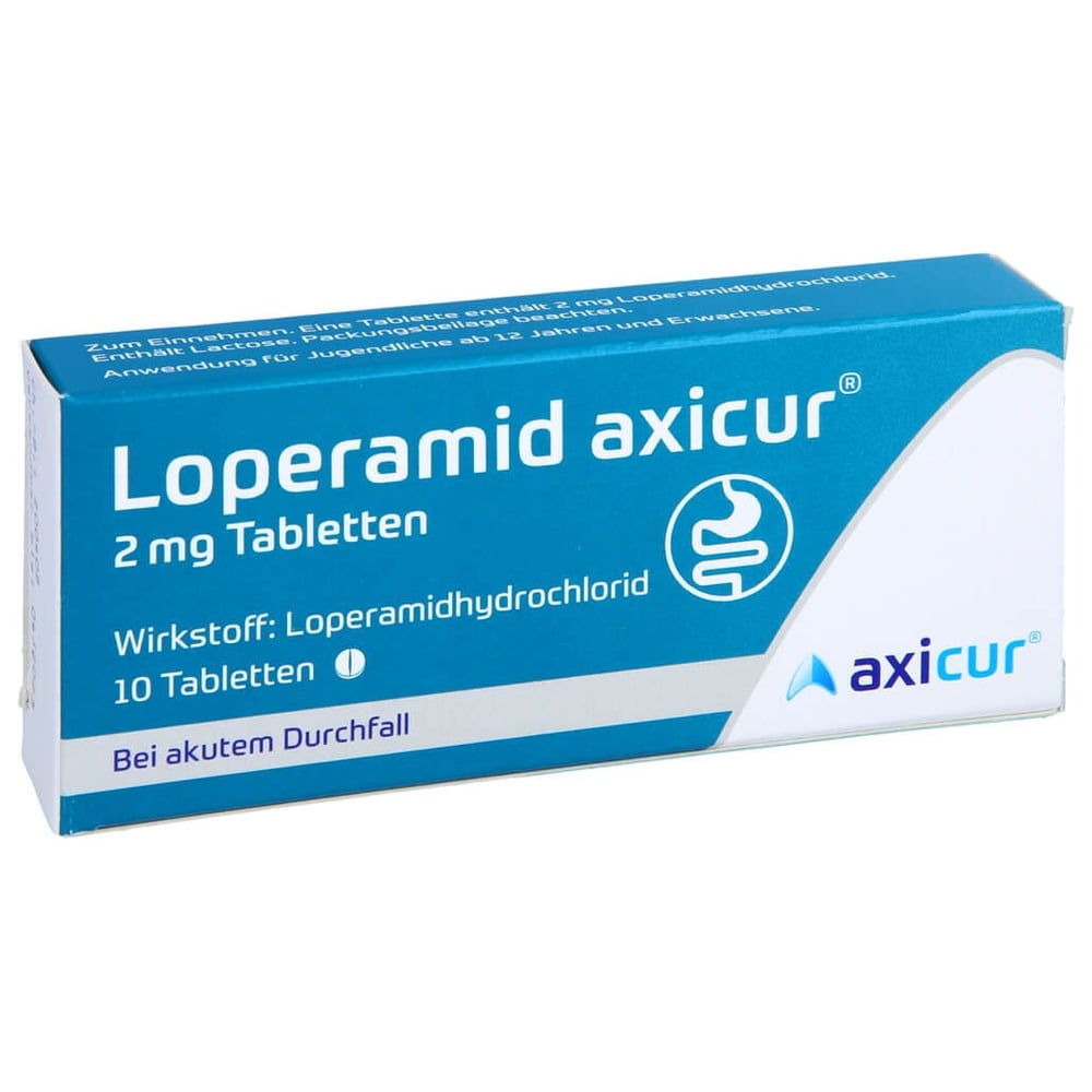 Loperamid axicur 2 mg