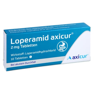 Loperamid axicur 2 mg