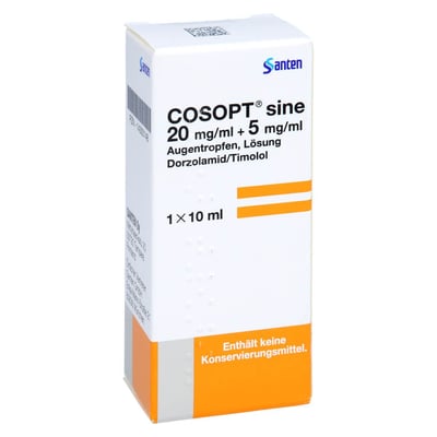 Cosopt sine 20 mg/ml+5 mg/ml Produktbild 1