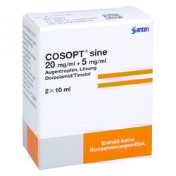 Cosopt sine 20mg/ml+5mg/ml