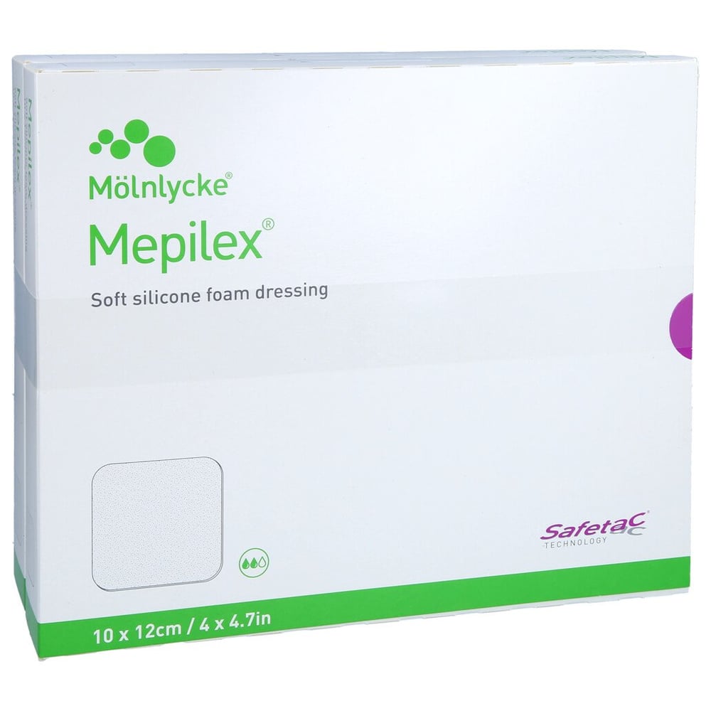 Mepilex 10x12 cm Schaumverband