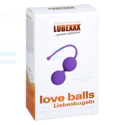 Lubexxx Liebeskugeln für Beckenbodentraining lila