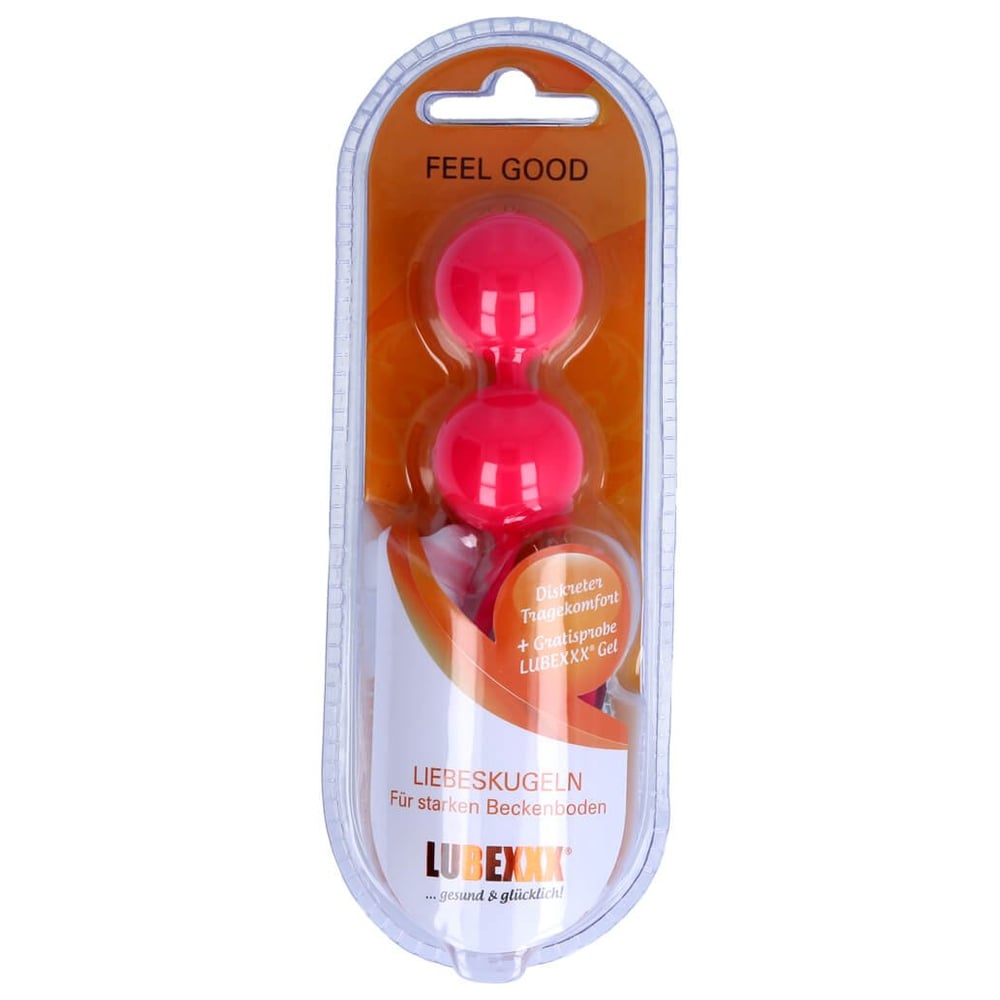 Lubexxx Liebeskugeln für Beckenbodentraining pink
