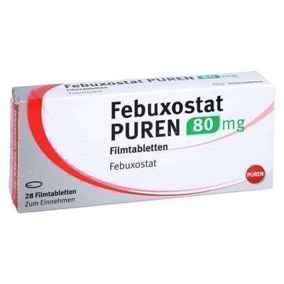 Febuxostat PUREN 80 mg