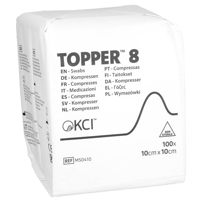 Topper 8 Kompr.10x10 cm unsteril