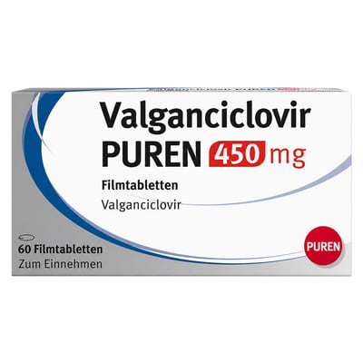 Valganciclovir Puren 450 mg Filmtabletten Produktbild 1
