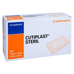 Cutiplast Steril 5x7.2cm