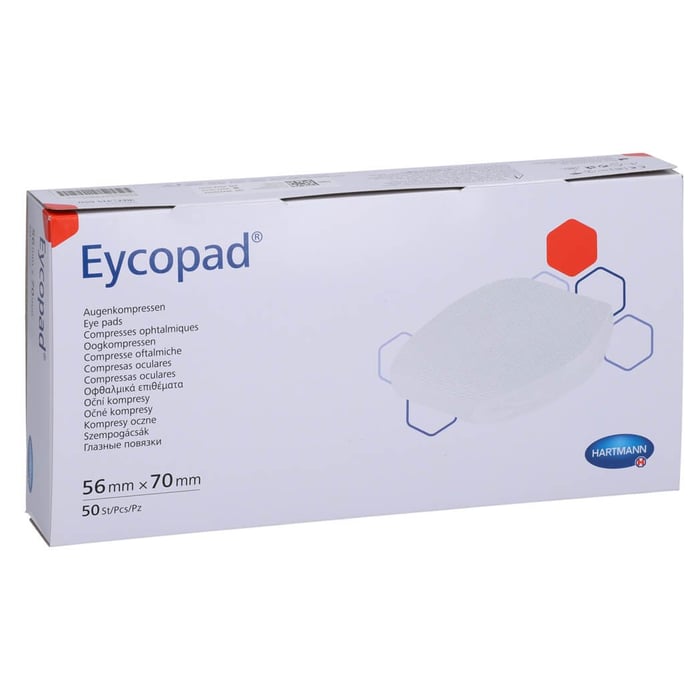 Eycopad Augenkompressen 56x70 mm unsteril