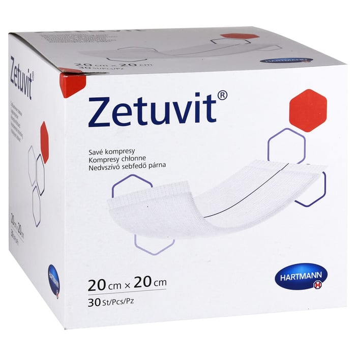 Zetuvit Saugkompressen unsteril 20x20 cm