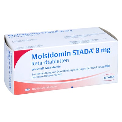 Molsidomin STADA 8 mg Retardtabletten