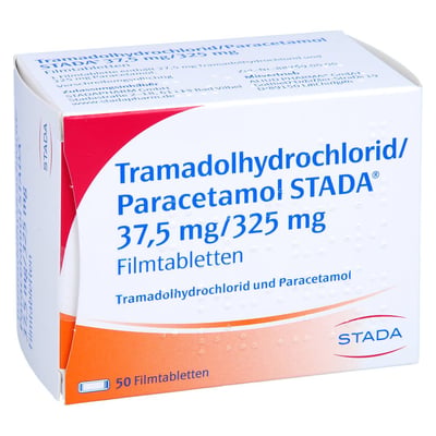 Tramadolhydrochlorid/Paracetamol STADA 37,5 mg/325 mg Produktbild 1