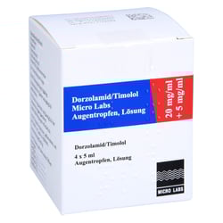 Dorzolamid/Timolol Micro Labs 20 mg/ml + 5 mg/ml