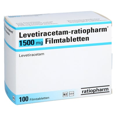 Levetiracetam-ratiopharm 1500 mg Produktbild 1
