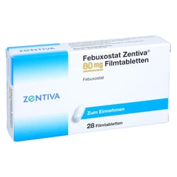 Febuxostat Zentiva 80 mg