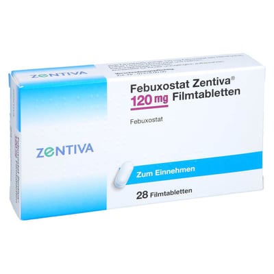 Febuxostat Zentiva 120 mg