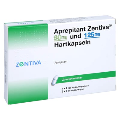 Aprepitant Zentiva 125 mg/80 mg Produktbild 1