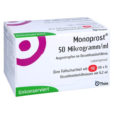 Monoprost 50 Mikrogramm/ml Augentropfen