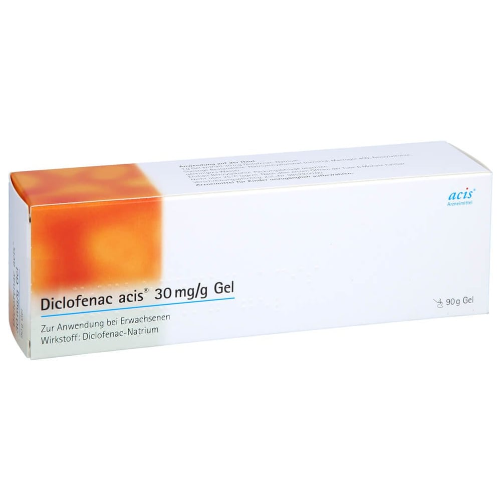Diclofenac acis 30mg/g Gel