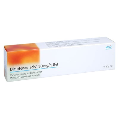 Diclofenac acis 30 mg/g Gel Produktbild 1