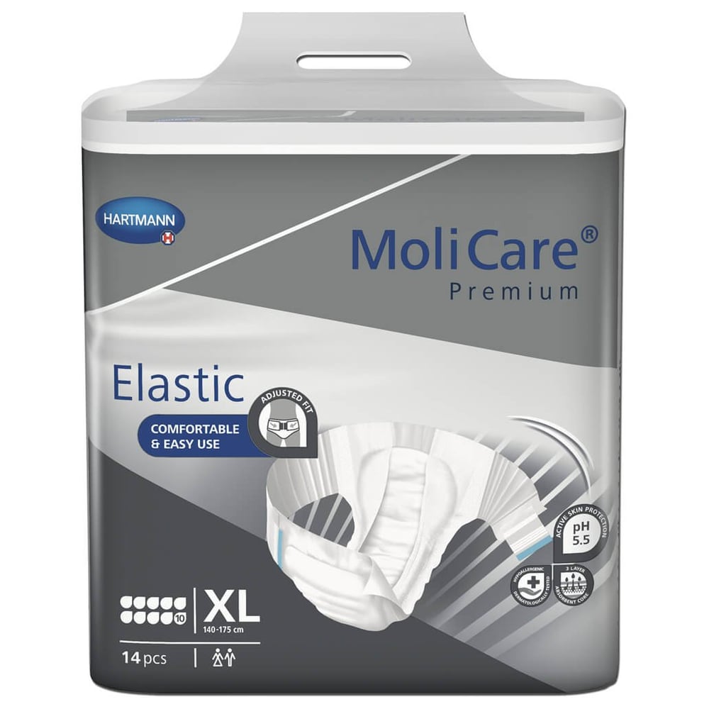 Molicare Premium Elastic Slip 10 Tropfen Gr.XL