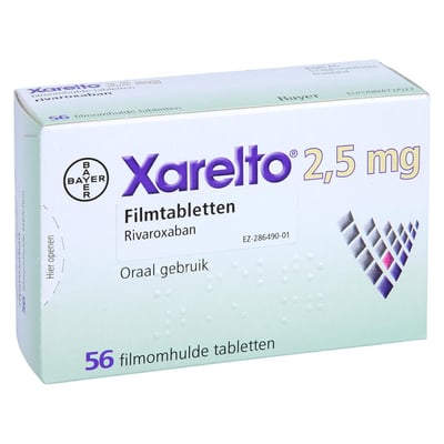 Xarelto 2,5 mg