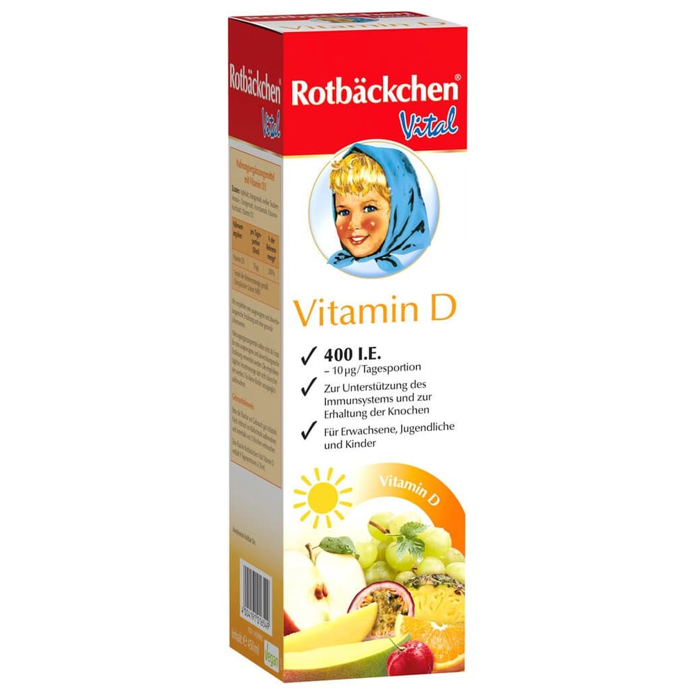 Rabenhorst Rotbäckchen Vital Vitamin D 400 I.E.
