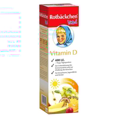 Rabenhorst Rotbäckchen Vital Vitamin D 400 I.E.