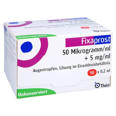 Fixaprost 50 Mikrogramm/ml + 5 mg/ml Augentropfen