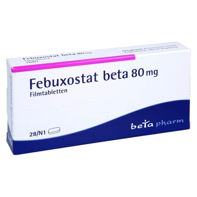 Febuxostat beta 80 mg