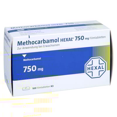 Methocarbamol HEXAL 750mg Filmtabletten