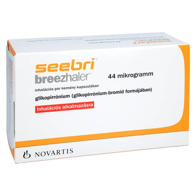 Seebri Breezhaler 44 Mikrogramm Hartkapseln Inh. Produktbild 1
