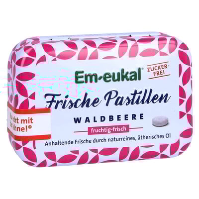 Em-eukal Frische Pastillen Waldbeere zuckerfrei