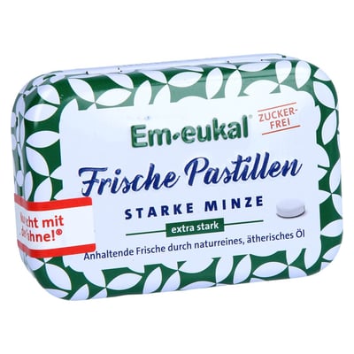 Em-eukal Frische Pastillen Starke Minze zuckerfrei