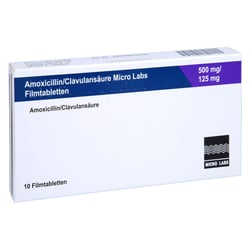 Amoxicillin/Clavulansäure Micro Labs 500 mg/125 mg