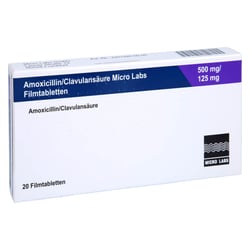 Amoxicillin/Clavulansäure Micro Labs 500 mg/125 mg