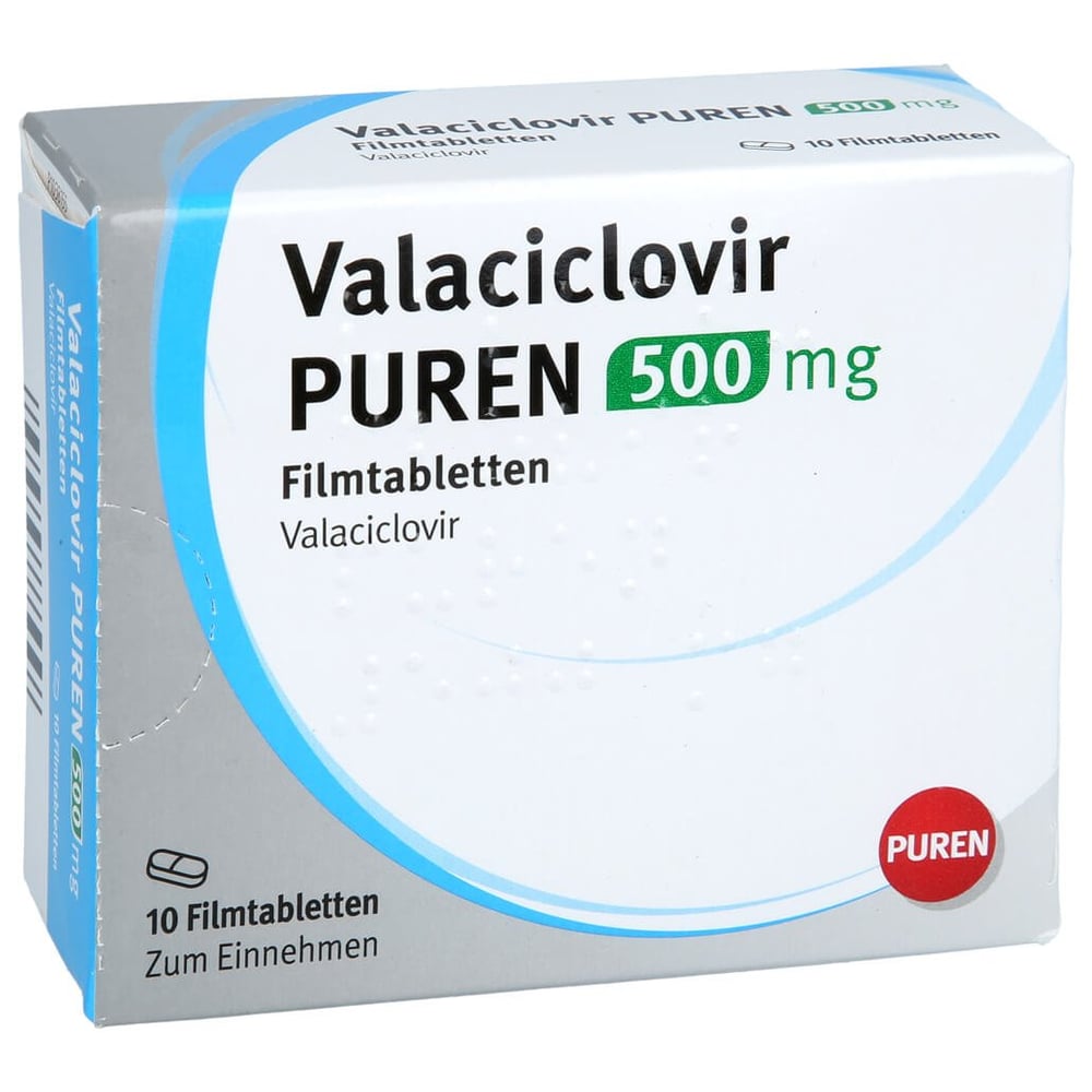Valaciclovir PUREN 500 mg