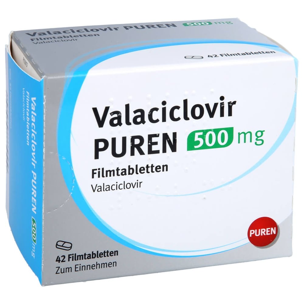 Valaciclovir PUREN 500 mg