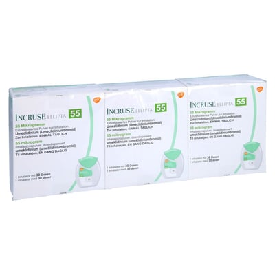 Incruse Ellipta 55ug Dosis ed.Pul.Inh. 30 ED