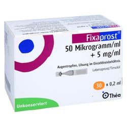 Fixaprost 50 Mikrogramm/ml + 5 mg/ml Augentropfen