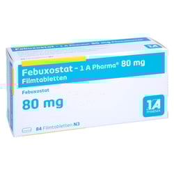 Febuxostat - 1 A Pharma 80mg Filmtabletten