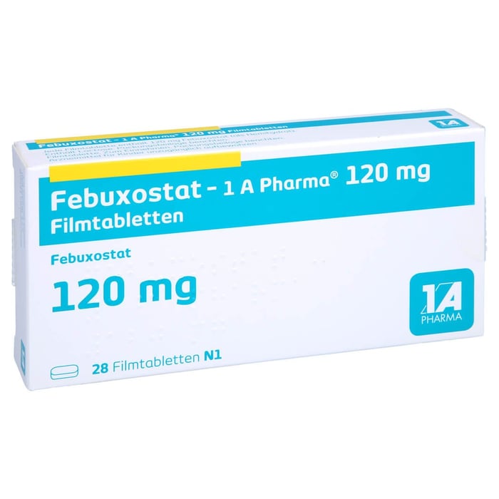 Febuxostat - 1 A Pharma 120mg Filmtabletten