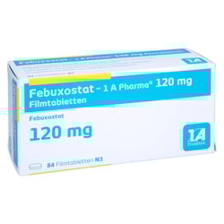 Febuxostat - 1 A Pharma 120mg Filmtabletten